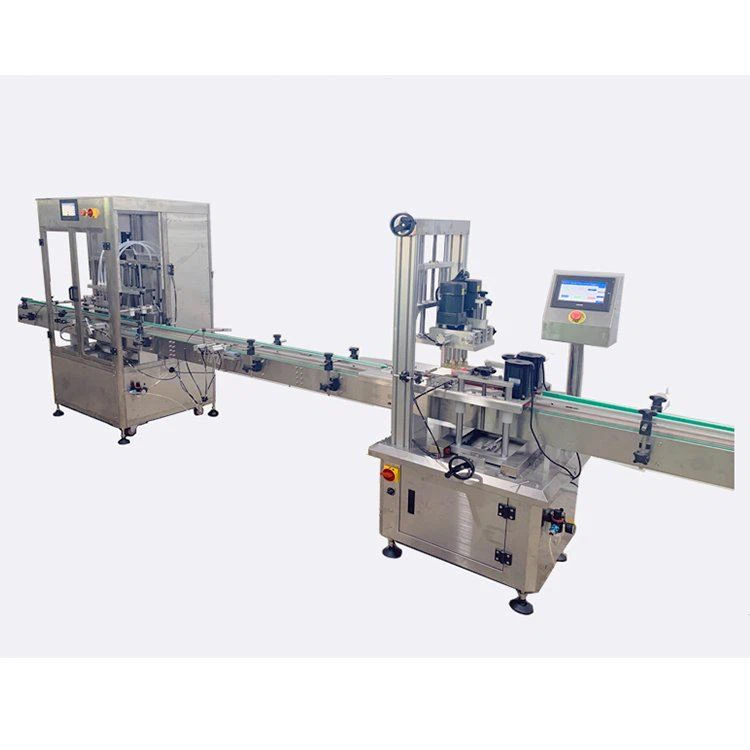 Automatic Filling And Capping Machine